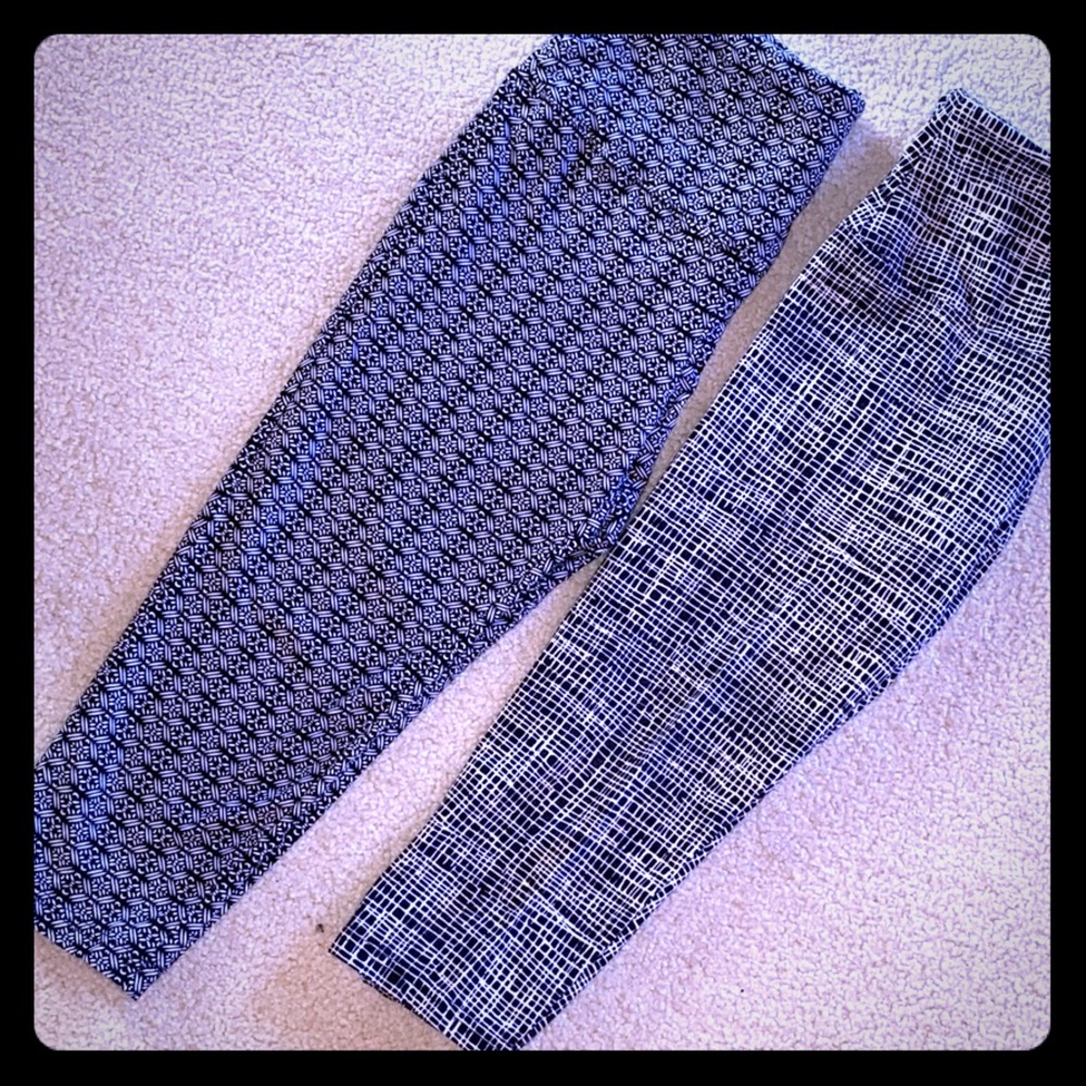 Lot of 2 Intro love the fit Capri leggings